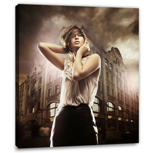 Fantasie-Portrait - Großstadt-Diva - Fantasieportrait