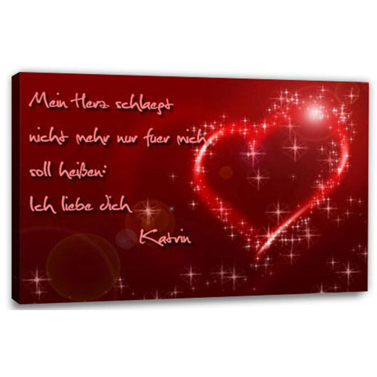 Persönliche Textbotschaft - Liebesbotschaft 104 - Romantische Liebesbotschaft