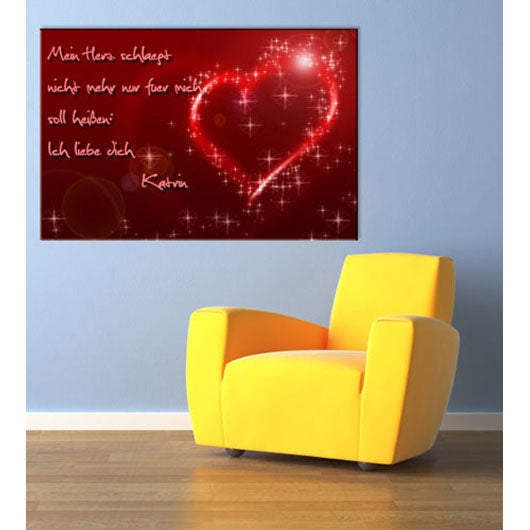 Persönliche Textbotschaft - Liebesbotschaft 104 - Romantische Liebesbotschaft