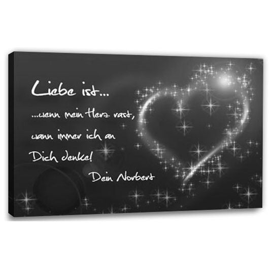 Persönliche Textbotschaft - Liebesbotschaft 104 SW - Romantische Liebesbotschaft