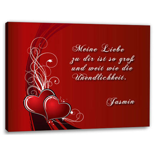 Persönliche Textbotschaft - Liebesbotschaft 110 - Romantische Liebesbotschaft