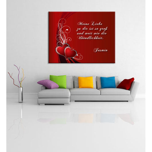 Persönliche Textbotschaft - Liebesbotschaft 110 - Romantische Liebesbotschaft