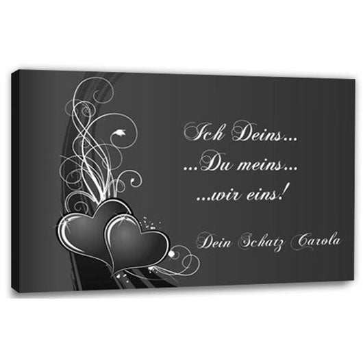 Persönliche Textbotschaft - Liebesbotschaft 110 SW - Romantische Liebesbotschaft