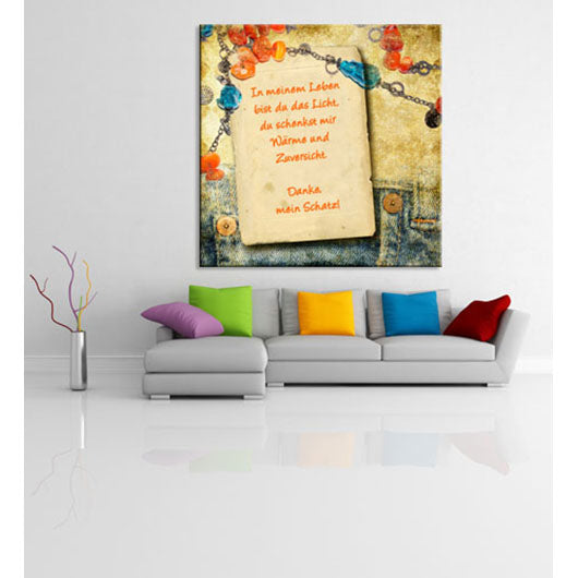 Persönliche Textbotschaft - Liebesbotschaft 124 - Romantische Liebesbotschaft