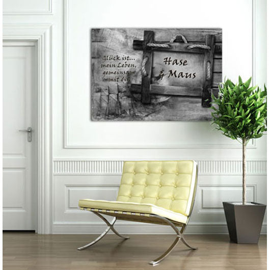 Persönliche Textbotschaft - Liebesbotschaft 126_sw - Romantische Liebesbotschaft