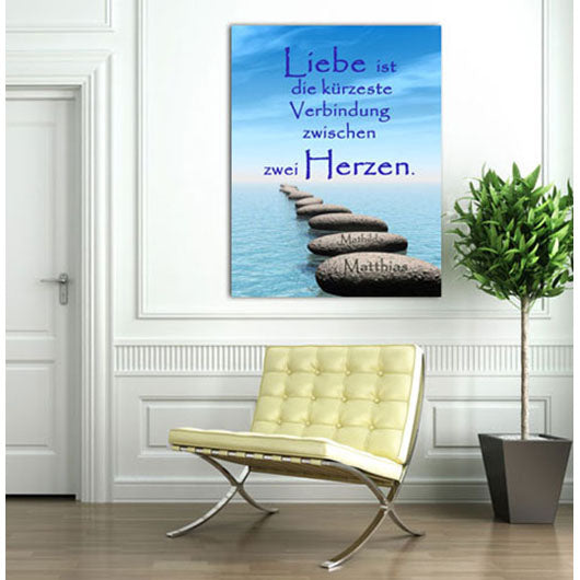 Persönliche Textbotschaft - Liebesbotschaft 136 - Romantische Liebesbotschaft