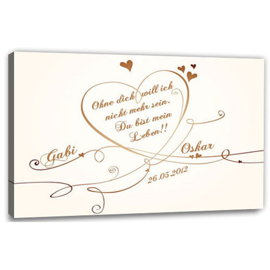 Persönliche Textbotschaft - Liebesbotschaft 147 - Romantische Liebesbotschaft