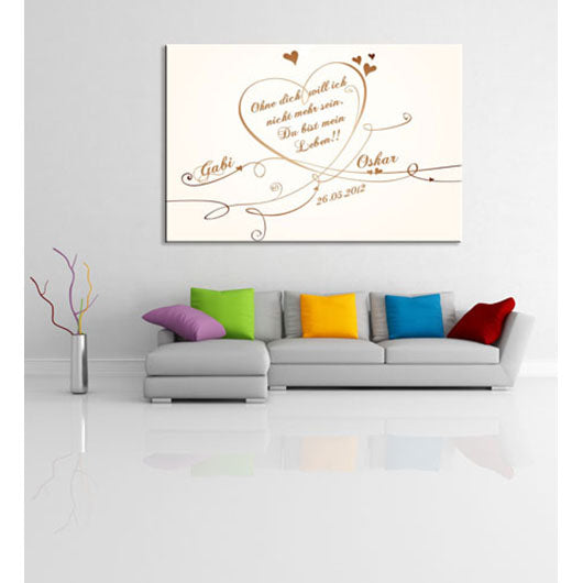 Persönliche Textbotschaft - Liebesbotschaft 147 - Romantische Liebesbotschaft