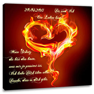 Persönliche Textbotschaft - Liebesbotschaft 189 - Romantische Liebesbotschaft