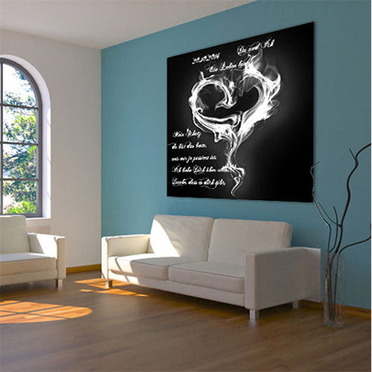 Persönliche Textbotschaft - Liebesbotschaft 189_sw - Romantische Liebesbotschaft