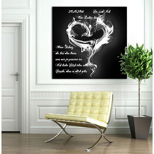 Persönliche Textbotschaft - Liebesbotschaft 189_sw - Romantische Liebesbotschaft