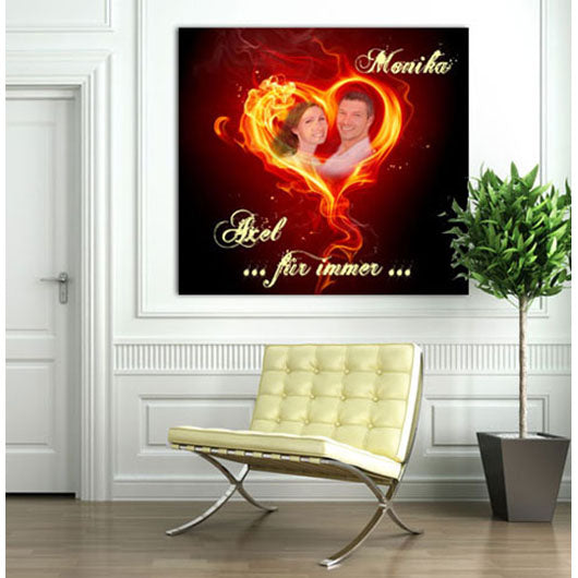 Persönliche Textbotschaft - Liebesbotschaft mit Foto 189 hoch - Romantische Liebesbotschaft