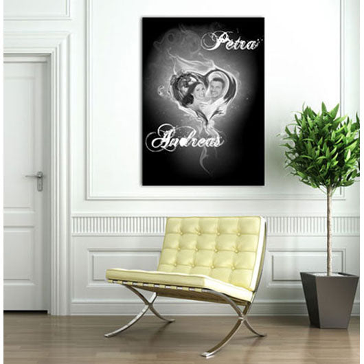 Persönliche Textbotschaft - Liebesbotschaft mit Foto 189 SW - Romantische Liebesbotschaft