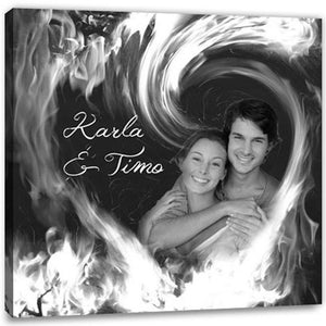 Persönliche Textbotschaft - Liebesbotschaft mit Foto 219 SW - Romantische Liebesbotschaft