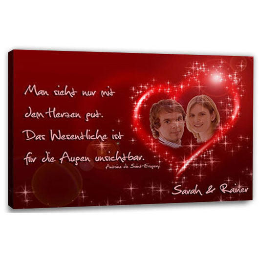 Persönliche Textbotschaft - Liebesbotschaft mit Foto 221 - Romantische Liebesbotschaft