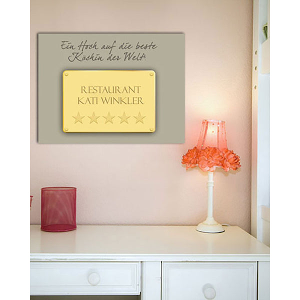 Persönliche Textbotschaft - 5 Sterne - Romantische Liebesbotschaft