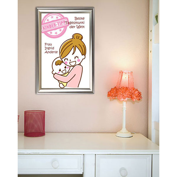 Persönliche Textbotschaft - Beste Tagesmutti - Romantische Liebesbotschaft