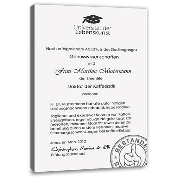 Persönliche Textbotschaft - Doktor - Romantische Liebesbotschaft