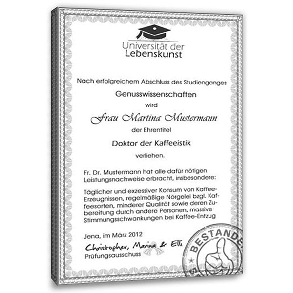 Persönliche Textbotschaft - Doktor - Textur - Romantische Liebesbotschaft