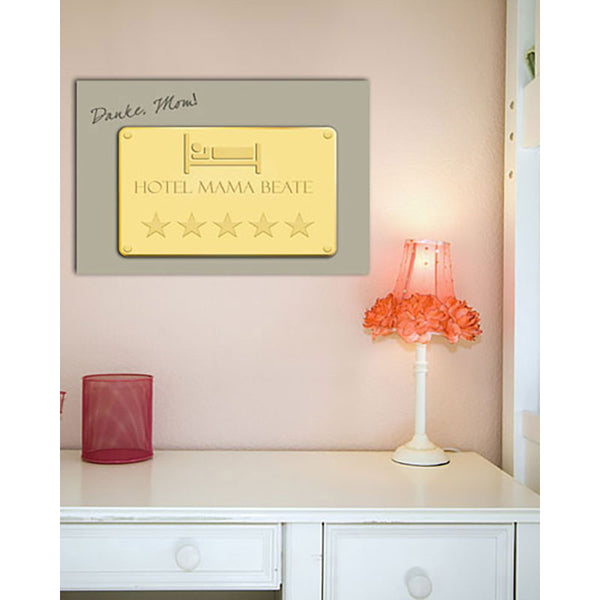 Persönliche Textbotschaft - Hotel - Romantische Liebesbotschaft