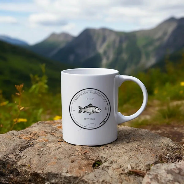 Personalisierte Tasse Angeln - Angler aus Leidenschaft