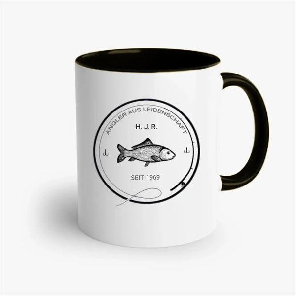 Personalisierte Tasse Angeln - Angler aus Leidenschaft