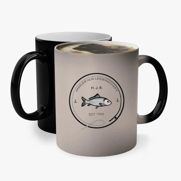 Personalisierte Tasse Angeln - Angler aus Leidenschaft