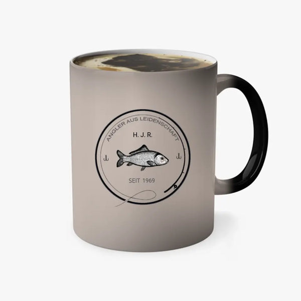 Personalisierte Tasse Angeln - Angler aus Leidenschaft