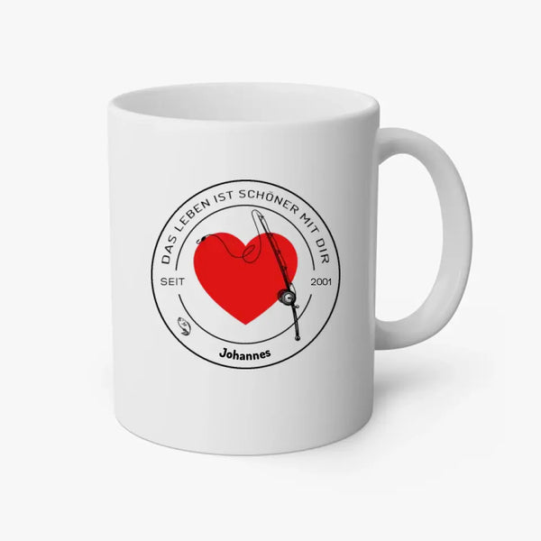 Personalisierte Tasse Angeln - Meine Angel