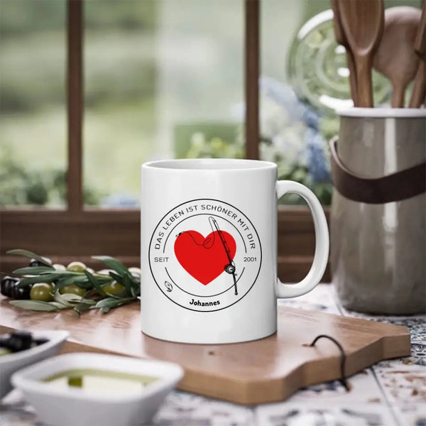 Personalisierte Tasse Angeln - Meine Angel