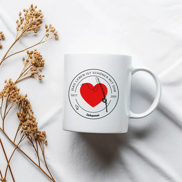 Personalisierte Tasse Angeln - Meine Angel