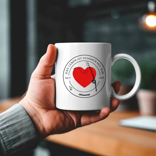 Personalisierte Tasse Angeln - Meine Angel