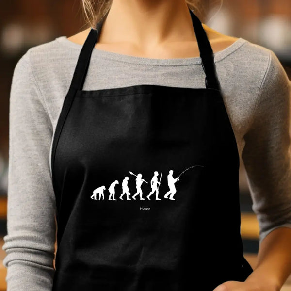 Personalisierte Grillschürze Angeln - Evolution