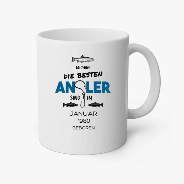 Personalisierte Tasse Angeln - Die besten