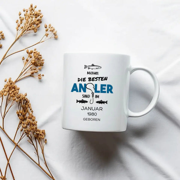 Personalisierte Tasse Angeln - Die besten