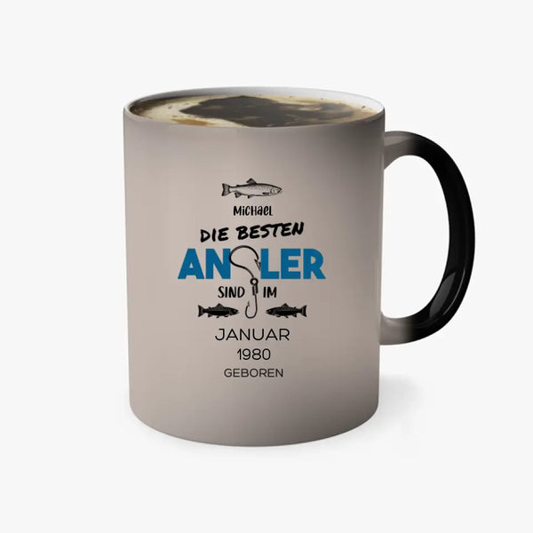 Personalisierte Tasse Angeln - Die besten