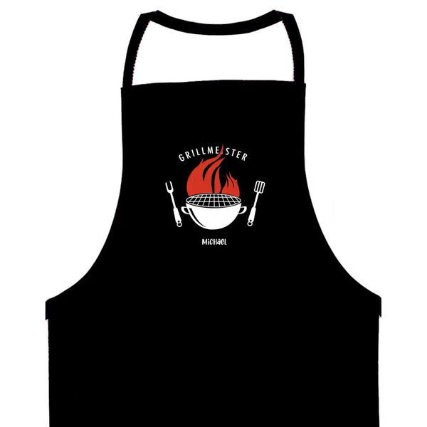 Personalisierte Grillschürze - Grillmeister
