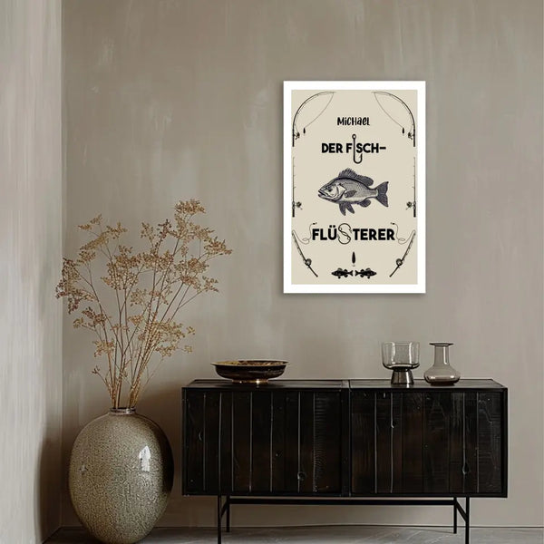 Personalisiertes Bild Angeln - der Fischflüsterer