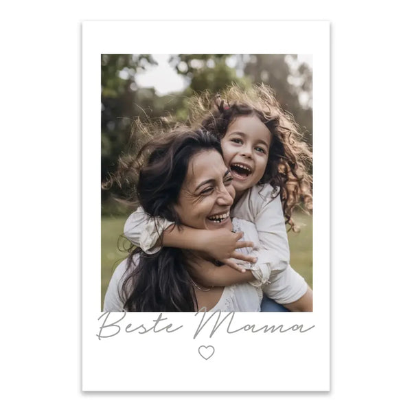 Personalisiertes Bild Muttertag - Foto Mama