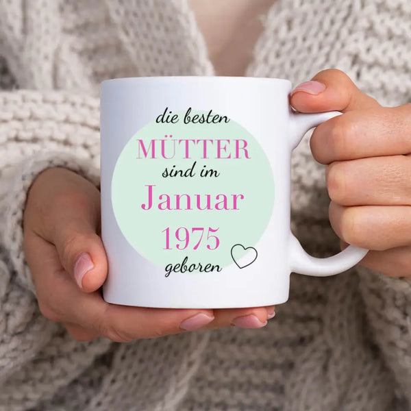 Personalisierte Tasse Muttertag - Die besten Mütter