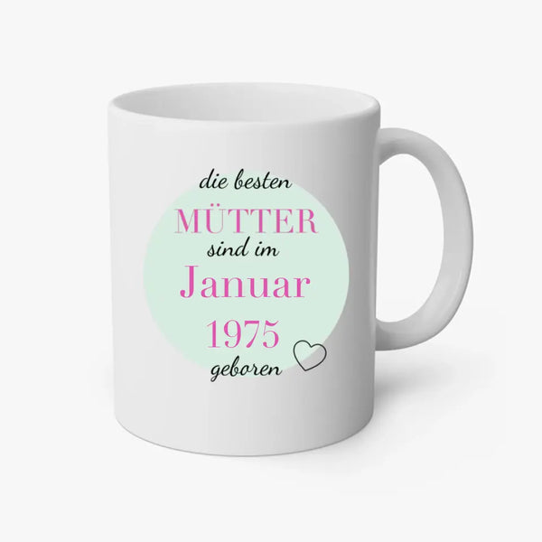 Personalisierte Tasse Muttertag - Die besten Mütter