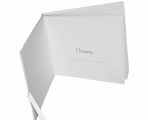 Gästebuch Schmetterling Weiss