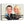 Laden Sie das Bild in den Galerie-Viewer, Karikatur vom Foto - Manager busy Paar (ca357couple) - Lustige individuelle Karikatur vom eigenen Foto
