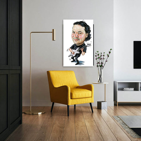 Karikatur vom Foto - Soundy (cdi126) - Lustige individuelle Karikatur vom eigenen Foto