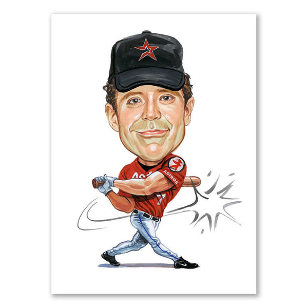 Karikatur vom Foto - Baseballer (cdi343) - Lustige individuelle Karikatur vom eigenen Foto