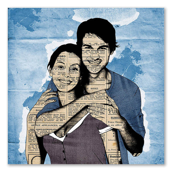 Pop-Art vom Foto - Collage 1 (cge1) - Künstlerisches Pop-Art Bild vom eigenen Foto