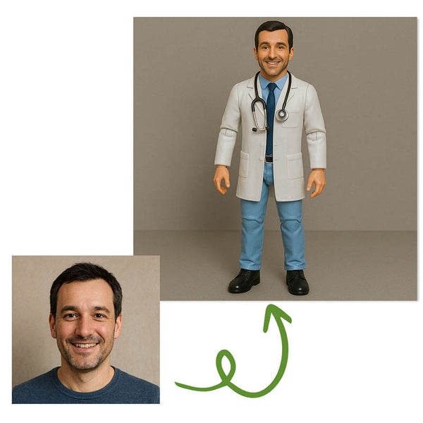 Pop-Art vom Foto - Bild Action Figur (d001) - Künstlerisches Pop-Art Bild vom eigenen Foto