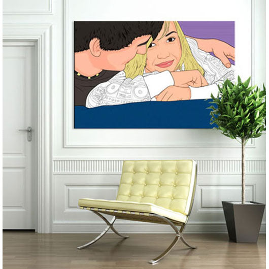 Pop-Art vom Foto - 1-Lichtenstein 02 (li-1-02) - Künstlerisches Pop-Art Bild vom eigenen Foto