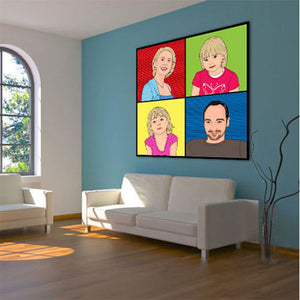 Pop-Art vom Foto - 4-Lichtenstein 03 (li-4-03) - Künstlerisches Pop-Art Bild vom eigenen Foto