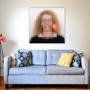 Pop-Art vom Foto - Pixel 4 (pix4) - Künstlerisches Pop-Art Bild vom eigenen Foto